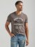 Men's River Graphic T-Shirt in Brown Heather