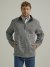 Men's George Strait Long Sleeve Quarter-Zip Knit Pullover in Turbulence Grey