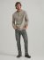 Men's Wrangler Slim Straight Jean in Light Grey Wash