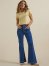 Women's High Rise Folklore Flare Jean in Wrangler Blue