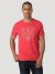 Wrangler American Classic Eagle T-Shirt in Red Heather