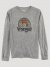 Boy's Wrangler Long Sleeve Desert Sunrise T-Shirt in Graphite Heather