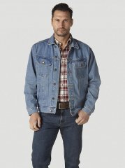 Wrangler Rugged Wear Denim Jacket in Vintage Indigo