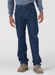 Wrangler FR Flame Resistant Original Fit Jean in Dark Wash