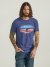 Men's Steer Flag T-Shirt in Denim