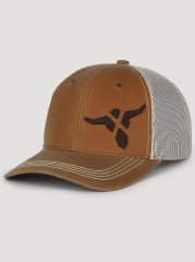 Wrangler 20X Suede Baseball Hat in Tan