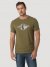 Wrangler Authentic Western Diamond T-Shirt in Capulet Olive