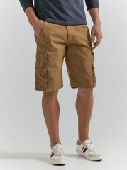 Men's Wrangler Authentics Cargo Short in Acorn