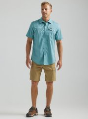 ATG by Wrangler Men's Asymmetric Cargo Short in Elmwood