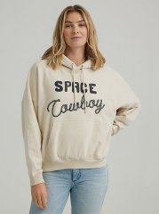 Women's Space Cowboy Hoodie in Cream