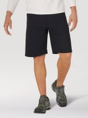 Men's Wrangler Authentics Comfort Waist Cargo Short in Black