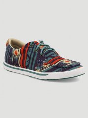 Women's Southwestern Print Low Top Sneaker In Multi