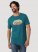 Men's Wrangler Southwestern Emblem Graphic T-Shirt in Cyan Pepper Heather