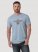 Men's Geo Bird Graphic T-Shirt in Tradewinds Heather