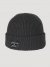 Wrangler Logo Beanie in Charcoal Heather