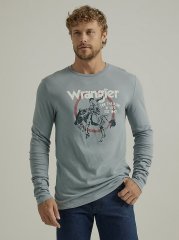 Men's Ride of Life Long Sleeve T-Shirt in Tradewinds Grey