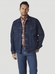 Wrangler Rugged Wear Denim Jacket in Antique Indigo