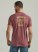 Men's American Original T-Shirt in Burgundy Heather