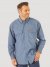 Wrangler RIGGS Workwear FR Flame Resistant Flap Pocket Solid Work Shirt in Light Blue