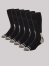 Men's Crew Work Socks (6-pack) in Black