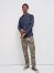 Men's Wrangler Flex Tapered Cargo Pant in Brown Jungle Camo