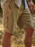 Men's Outdoor Performance Utility Short in Elmwood