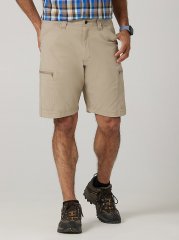 Men's Outdoor Multi Pocket Utility Short in Aluminum