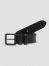 Men's Pull-Up Stitch Belt in Black