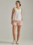 ATG By Wrangler Women's Mixed Material Short in Rose