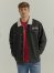 Men's Wrangler Collegiate Sherpa Lined Denim Western Jacket in Ohio State