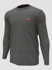 Men's Base Layer Heavyweight Thermal Top in Dark Grey