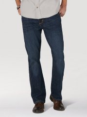 Men's Slim Fit Bootcut Jeans in CB Wash