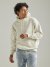 Men's Mariner Kabel Logo Hoodie in Lilly White