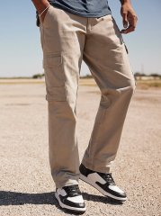 Men's Cargo Pant in Burlap