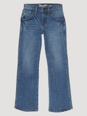 Boy's Wrangler Retro Relaxed Bootcut Jean (4-20) in Deerstalker