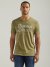 Men's George Strait Damn Strait Graphic T-Shirt in Olive Heather