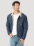 Men's Wrangler Sherpa Lined Denim Jacket in Dark Indigo