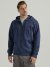 Wrangler RIGGS Workwear Tough Layers Full Zip Work Hoodie in Blue Nights