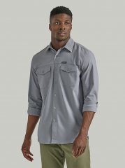 Men's Utility Outdoor Shirt in Iron Gate