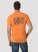 Wrangler Vintage Belt Buckle T-shirt in Harvest Pumpkin