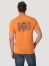 Wrangler Vintage Belt Buckle T-shirt in Harvest Pumpkin