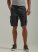 Men's Free To Stretch Drawstring Cargo Short in Washed Black