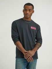 Men's Greensboro Logo T-Shirt in Jet Black