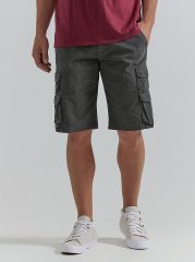 Men's Wrangler Authentics Cargo Short in Anthracite