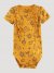 Baby Girl's Desert Sun Ruffle Bodysuit in Yellow