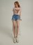 Women's High Rise Vintage Cut-Off Short in Marigold