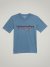 Boy's Wrangler USA Kabel T-Shirt in Medium Blue Heather