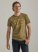 Wrangler x Yellowstone Men's 1886 T-Shirt in Burnt Olive